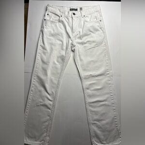 INC International Concepts Men's Crisp White Jeans